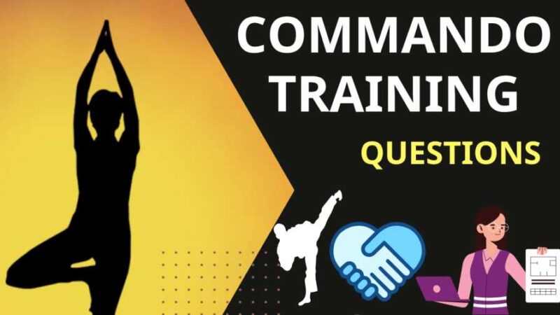 Commando Training Quiz  || BSR Commando Training videos Questions