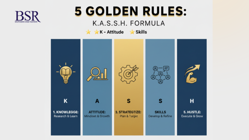 5 Golden Rules-KASSH Formula :अमीर कैसे बनें?