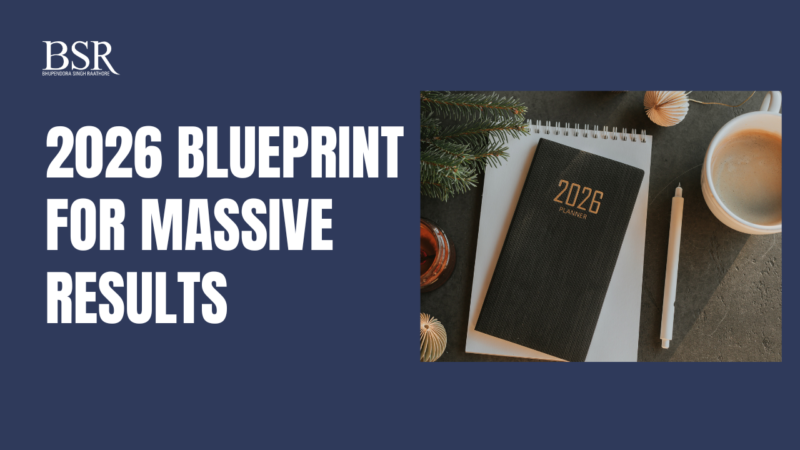 2026 Blueprint for Massive Results