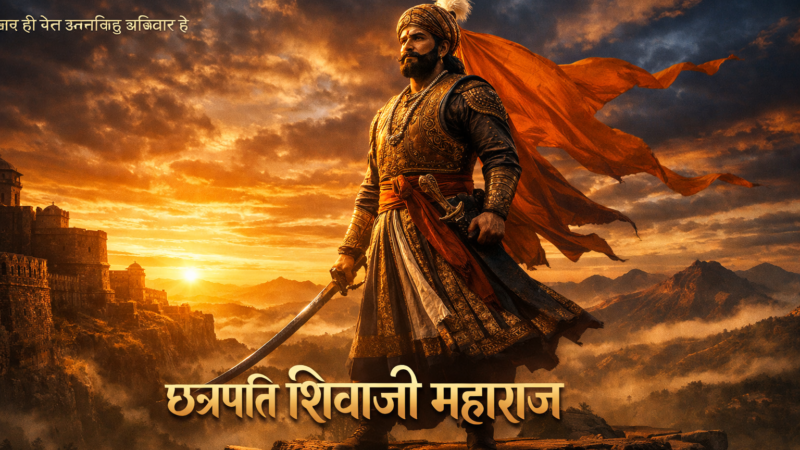 छत्रपति शिवाजी महाराज – स्वाभिमान, रणनीति और राष्ट्रनिर्माण की प्रेरणा