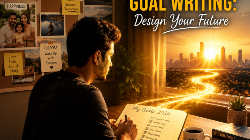 लक्ष्य लेखन (Goal Writing) की शक्ति: जो लिखते हैं, वही हासिल करते हैं