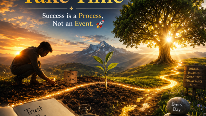 Good Things Take Time – सफलता की सबसे बड़ी सच्चाई